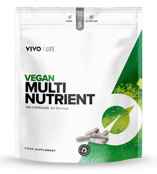 WITAMINY DLA WEGAN - Vegan Multinutrient (120 kapsułek/60 porcji)