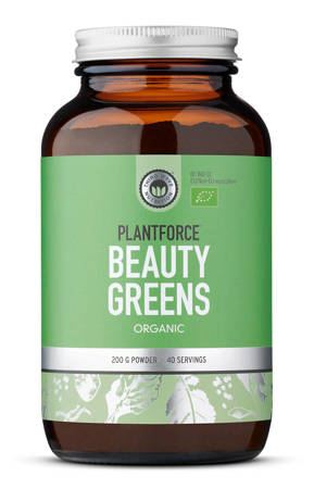 BIO Plantforce Beauty GREENS - zielone superfoods (40 porcji/200g)